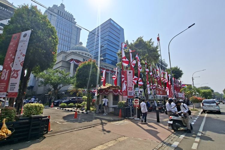 Jelang Aksi Kawal Putusan Anggaran MBG, Polisi Disiagakan di Depan Gedung MK