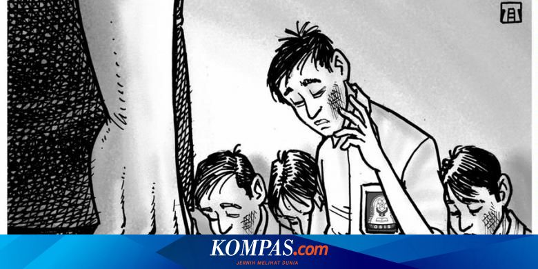 Siswa Smp Ditampar Guru Gara Gara Menghapus Papan Tulis Halaman All Kompas Com