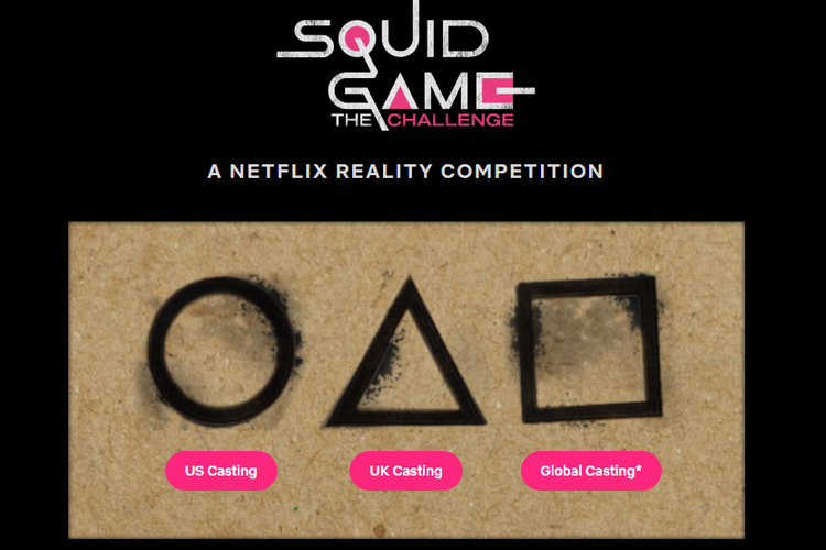 Netflix buka audisi terbuka untuk Squid Game: The Challenge.