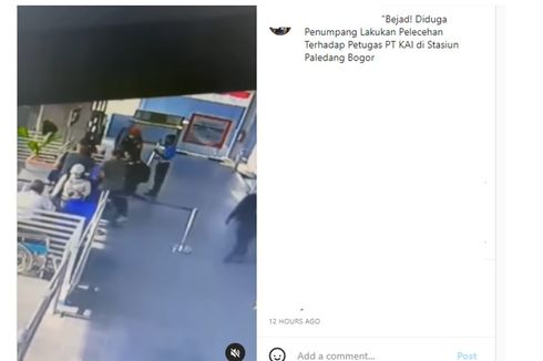 Viral, Video Calon Penumpang Diduga Lecehkan Petugas Stasiun Paledang Bogor, Ini Penjelasan KAI