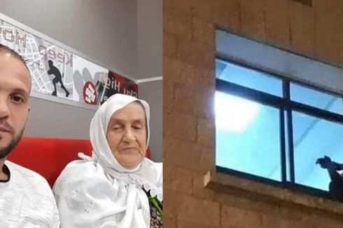 Beri Salam Perpisahan untuk Ibunya, Pemuda Palestina Ini Panjat Tembok Rumah Sakit