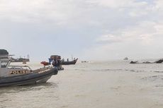 Saat Nakhoda dan ABK Terjun ke Laut, Kapal Terbakar dan Meledak di Karimun