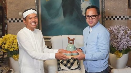 Bertemu Bima Arya, Dedi Mulyadi: Tidak Masalah "Berjodoh" dengan Orang Bogor