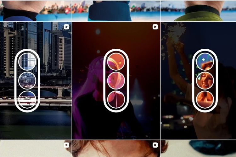 Tampilan deretan video teaser yang dibagikan Samsung di Instagram @samsungmobile