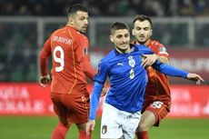 HT Italia Vs Makedonia Utara: 16 Peluang Azzuri Gagal Berbuah Gol, Skor Masih Imbang 0-0