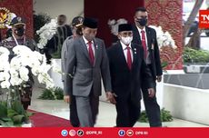 Jokowi-Ma'ruf Kenakan Jas Hadiri Rapat Paripurna DPR Terkait RUU APBN