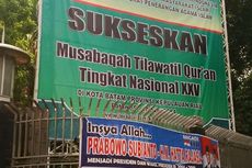 Enam Spanduk Prabowo-Hatta Terpasang di Masjid Istiqlal