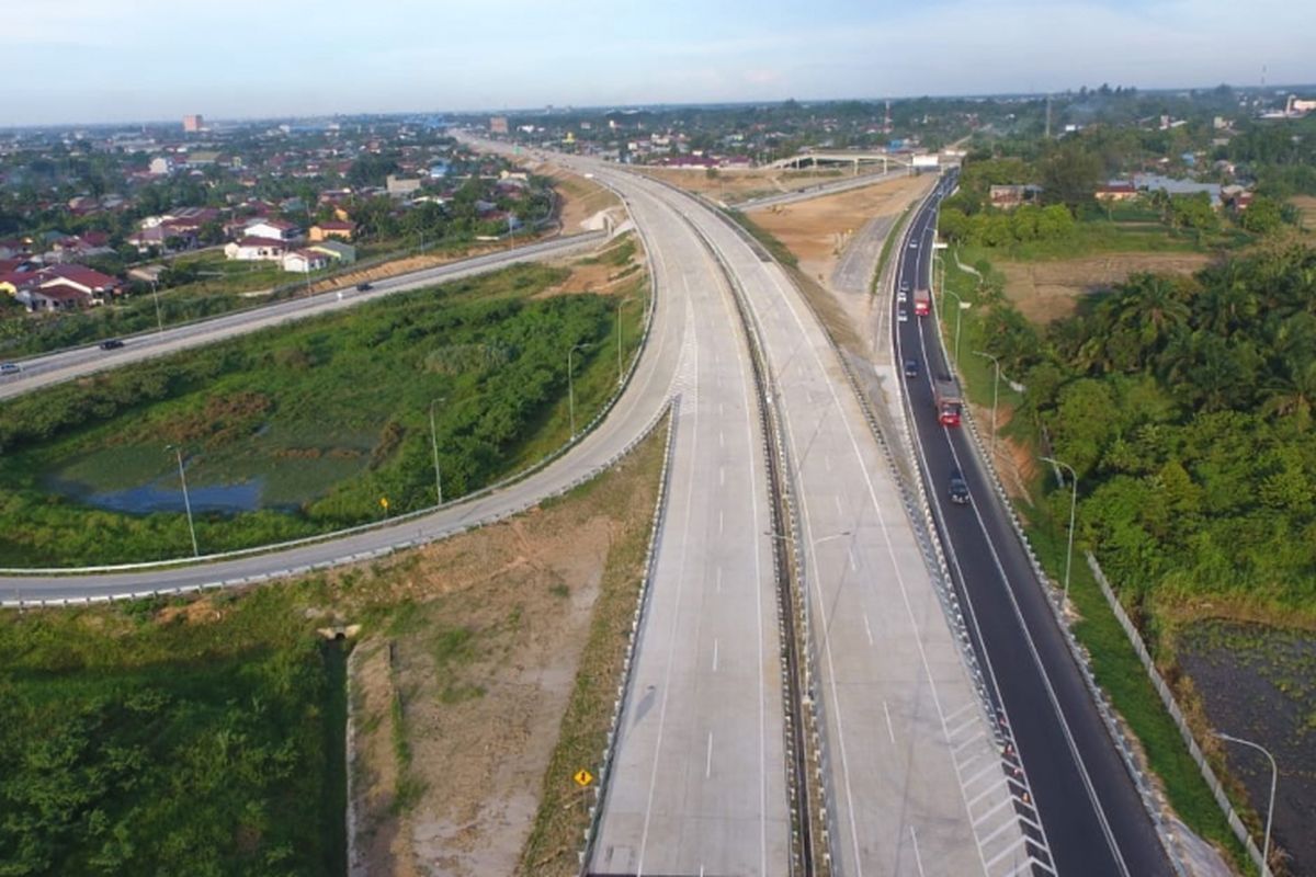 Jalan Tol Medan-Kualanamu-Tebing Tinggi (MKTT) Seksi 1 SS Tanjung Morawa-SS Perbarakan