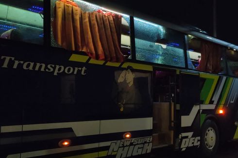 Insiden Pelemparan Bus Arema FC, Polisi Masih Lakukan Pendataan
