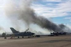 Pesawat F-16 Yunani Jatuh di Pangkalan NATO, 10 Orang Tewas