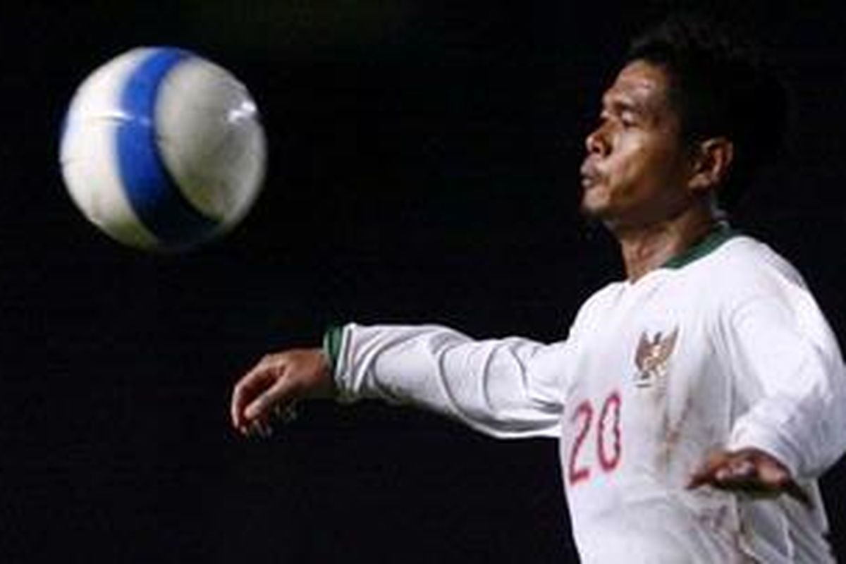 Striker Persija dan timnas Indonesia, Bambang Pamungkas.