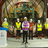 Presiden Jokowi Resmikan Peluncuran Mesin BOR Terowongan Fase 2A MRT, Penggalian Berlangsung 4 Bulan