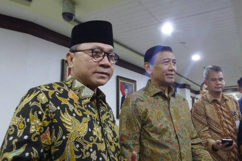 Wiranto Temui Ketua MPR Bahas Ormas Anti-Pancasila dan Terorisme