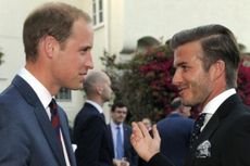 Beckham Berharap Anak Pangeran William Memakai Namanya