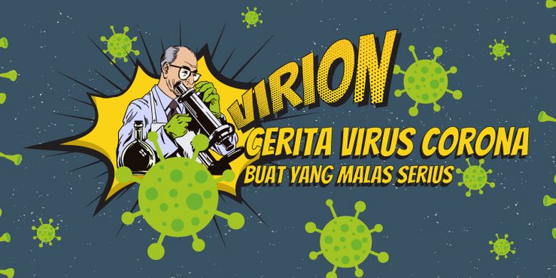 Komik Virion Cerita Virus Corona Buat Yang Malas Serius