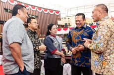 Momen Bamsoet Sambut Agus Gumiwang dan Tanya Keberadaan Bahlil dalam Sidang MPR 2024