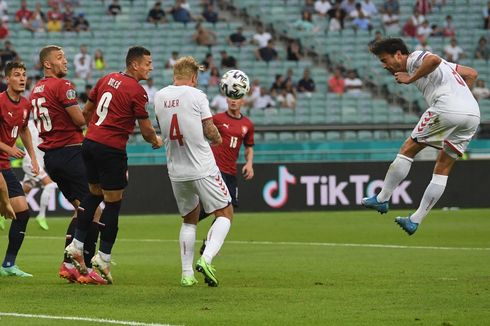 Ceko Vs Denmark, Danish Dynamite Unggul Dua Gol pada Babak Pertama