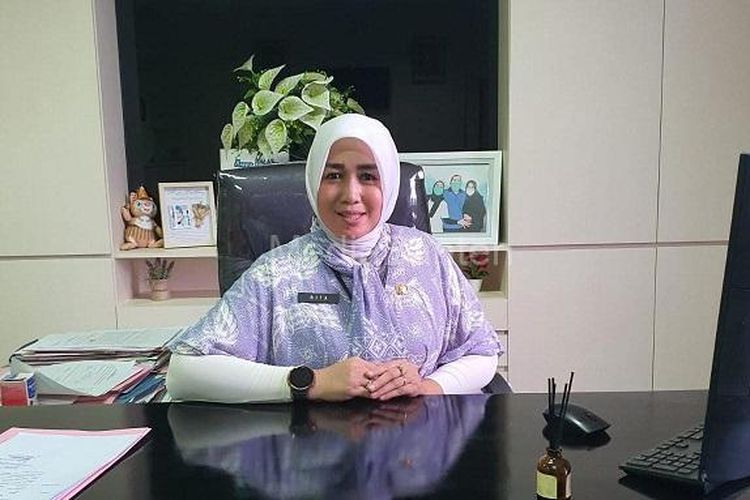 Sekretaris Bapenda Banten Rita Prameswari Rivai dalam sebuah kesempatan.