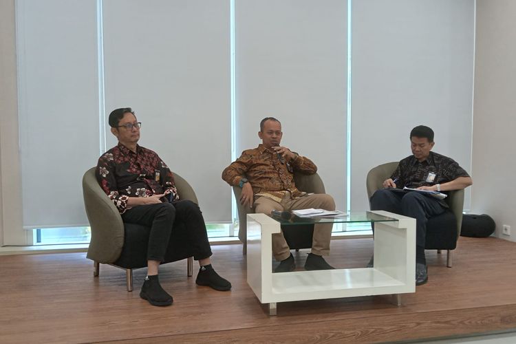 Konferensi pers Hapernas 2023 di Kantor Kementerian PUPR, Jakarta pada Jumat (25/8/2023).