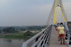 Tiang Besi di Jembatan Siak IV Pekanbaru Hilang, Diduga Dicuri