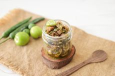 Resep Baby Cumi Sambal Ijo, Jadikan Stok Lauk Tahan Lama