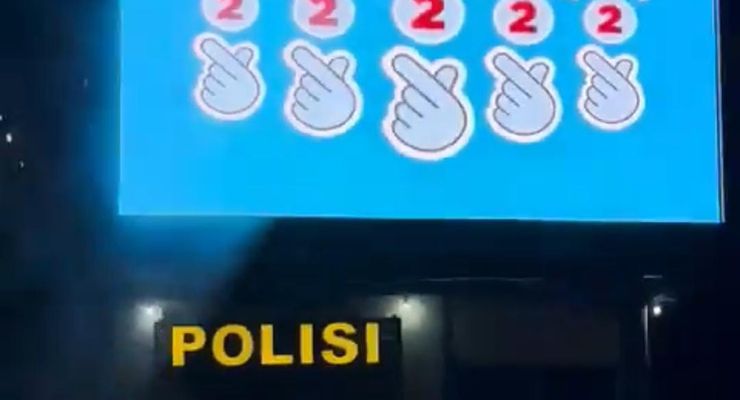 Bawaslu Selidiki Dugaan Pelanggaran Kampanye Pemilu Videotron di Pospol Semanggi