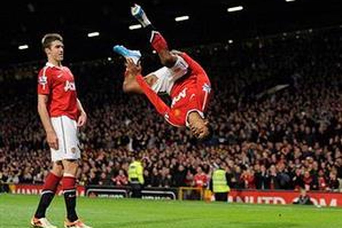 Gelandang Manchester United, Nani.
