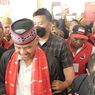 Hujan Mewarnai Kedatangan Capres Ganjar Pranowo di Manggarai NTT