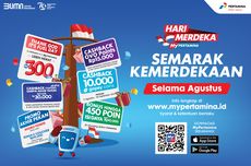 Hari Merdeka bersama MyPertamina, Pertamina Berikan Cashback hingga Voucher Menarik bagi Pelanggan