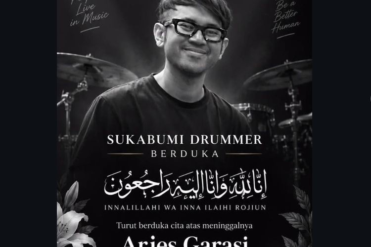 Aries Drummer Garasi Meninggal Dunia, Fedi Nuril Dkk Berduka