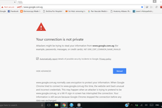 5 Cara Mengatasi Error “Your Connection is Not Private” di Google Chrome 