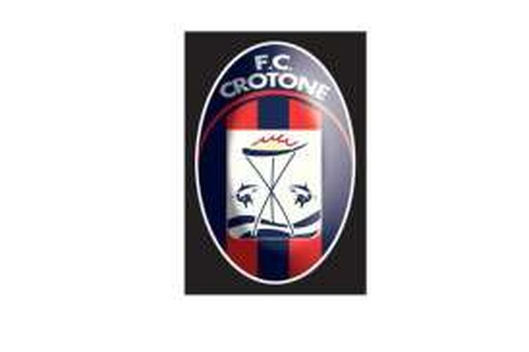 Logo klub Crotone, yang untuk pertama kali dalam sejarahnya promosi ke Serie A setelah bermain imbang 1-1 melawan Modena pada lanjutan Serie B, Jumat (29/4/2016).