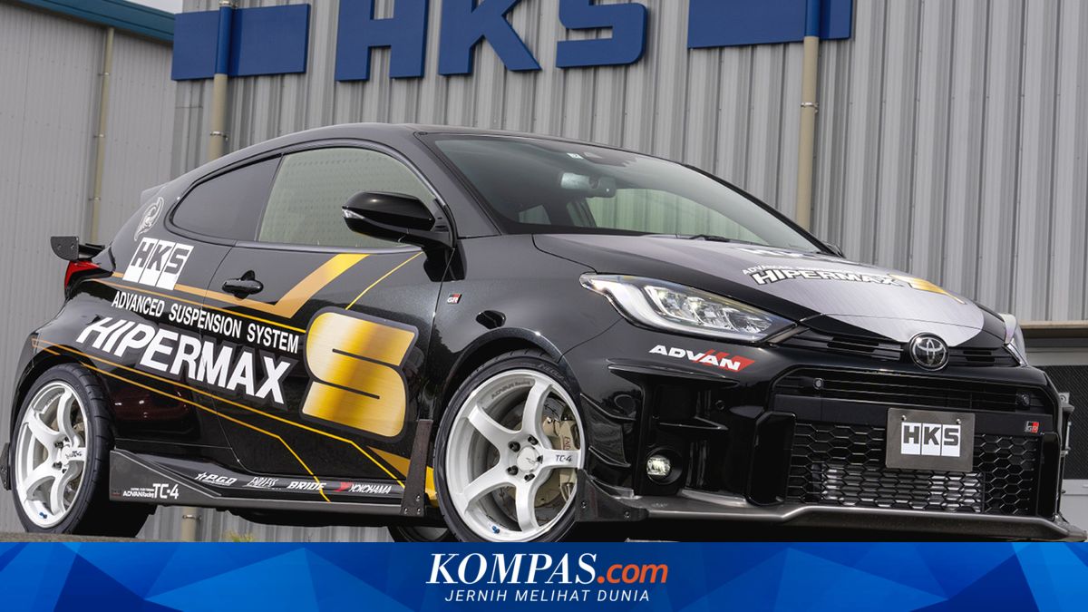 Toyota GR Yaris Makin Aerodinamis dengan Body Kit HKS
