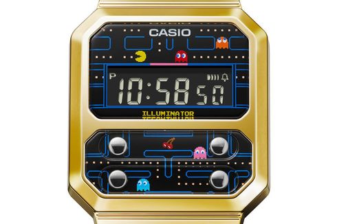 Casio Sertakan Pac-Man pada Arloji Retro Terbarunya