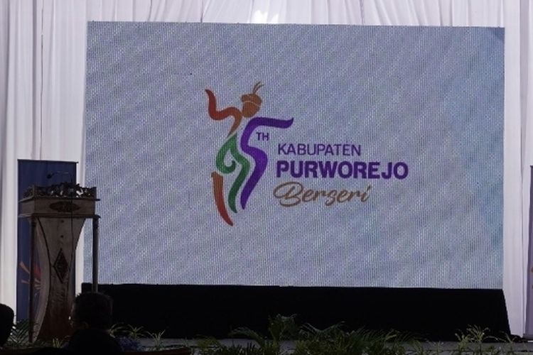Siluet Tari Dolalak Karya Desainer Asal Sumatera Barat Jadi Logo Hari Jadi ke-195 Purworejo