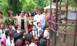 Ceria dan Penuh Semangat, Anak-anak Belajar Story Telling bersama Bunda PAUD Tabanan