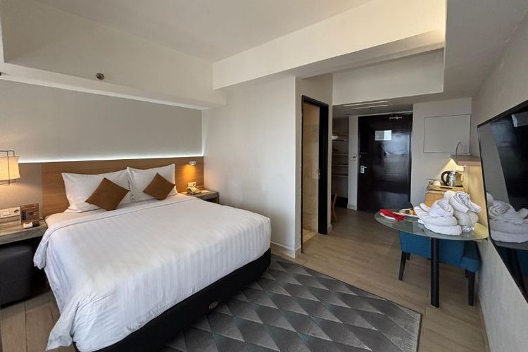 Kamar Grand Dafam Braga Bandung. 