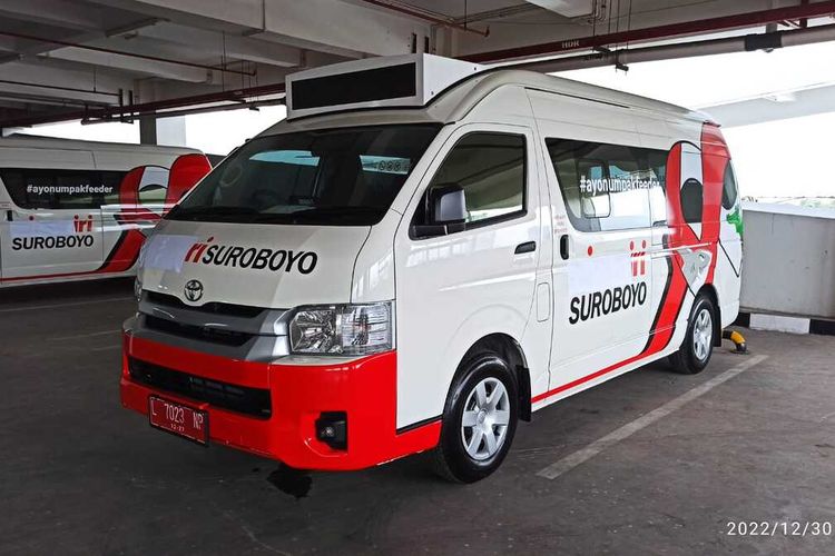 Angkutan Feeder Surabaya bernama Wira Wiri Suroboyo telah beroperasi pada Kamis (2/3/2023).