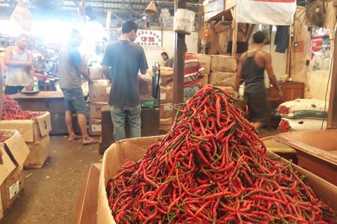 Harga Cabai Rawit di Pasar Induk Kramat Jati Makin 'Pedas', Rp 85.000 per Kilogram