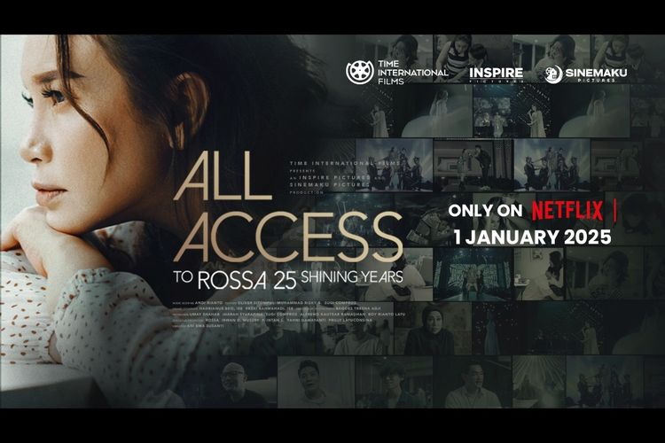 Film Dokumenter All Access To Rossa 25 Shining Years Tayang di Netflix