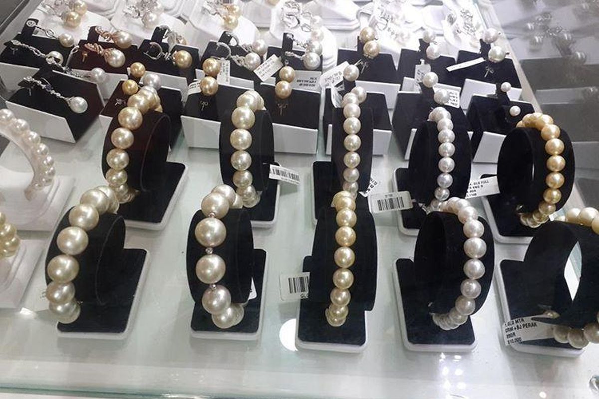 Mutiara Laut Selatan (South Sea Pearl) asli Indonesia