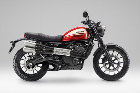 Rendering Honda CL500, Bisa Jadi Lawan Ducati Scrambler