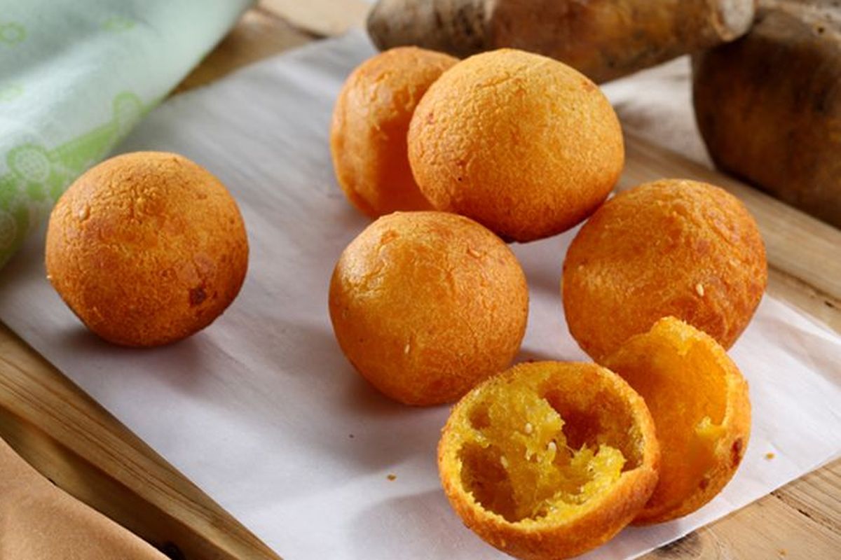 Resep Bola Ubi Kopong, Pakai Jenis Ubi Jalar