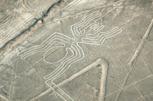50 Pola Misterius Ditemukan di Gurun Nazca, Terlihat dari Luar Angkasa