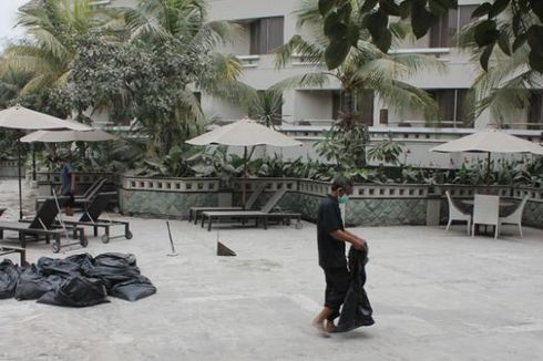 Bersihkan Abu Kelud, Hotel di DIY Keluarkan Puluhan Juta
