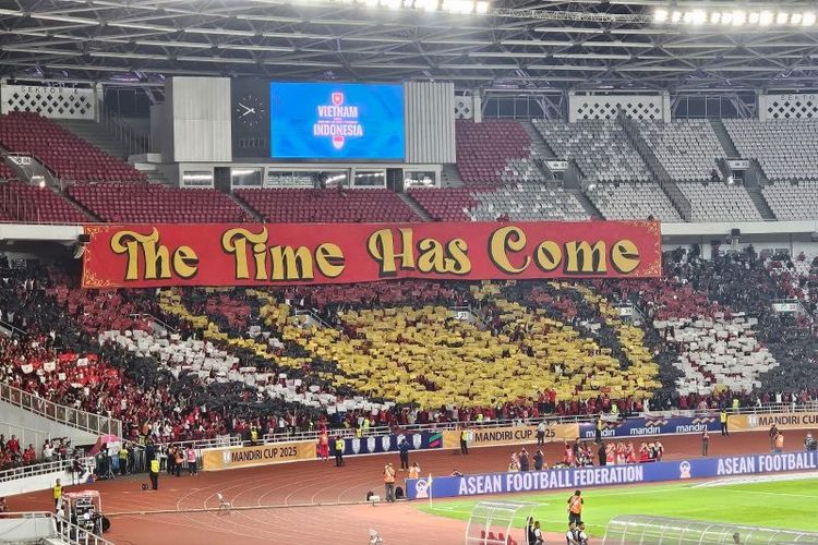 La Grande Indonesia memberikan dukungan luar biasa kepada Timnas U23 Indonesia dalam laga final ASEAN U23 Championship 2025 melawan Vietnam. Timnas U23 Indonesia menghadapi Vietnam dalam pertandingan puncak Piala AFF U23 2025, yang berlangsung di Stadion Utama Gelora Bung Karno (SUGBK), Senayan, Jakarta, pada Selasa (29/7/2025).