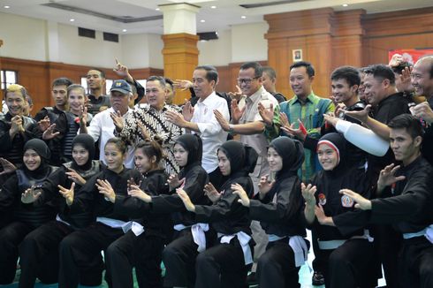 Birokrat Garut Sambangi TMII, Beri Dukungan Atlet Silat di Asian Games