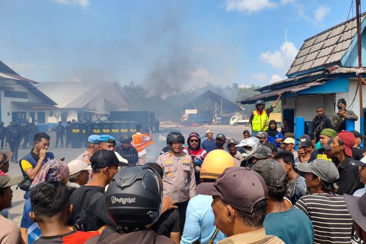 Kronologi Demo Penambang Belitung Timur Berujung Ricuh, Polisi Kumpulkan Bukti