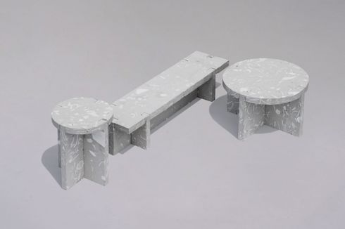Studio China Ciptakan Perabot dari Limbah Keramik