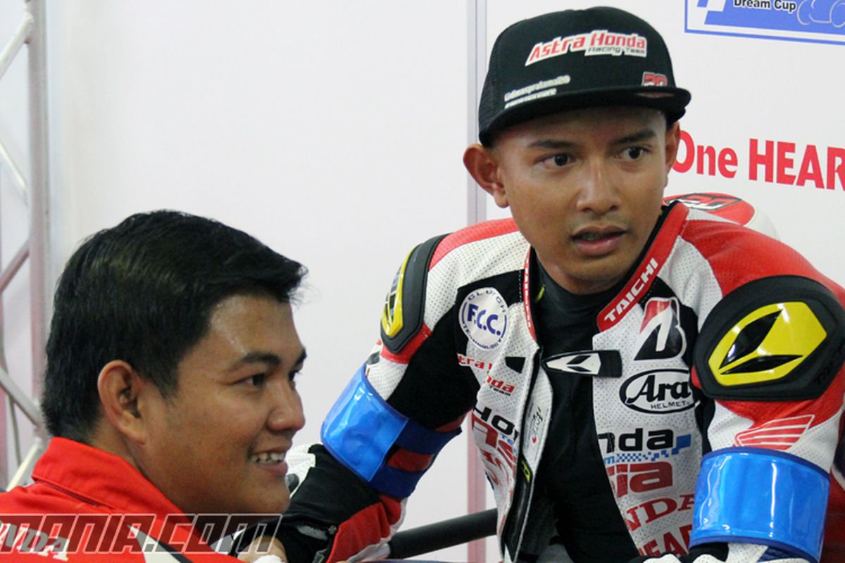 Pebalap binaan Astra Honda Motor (AHM), Dimas Ekky Pratama, mengikuti Suzuka 8 Hours.